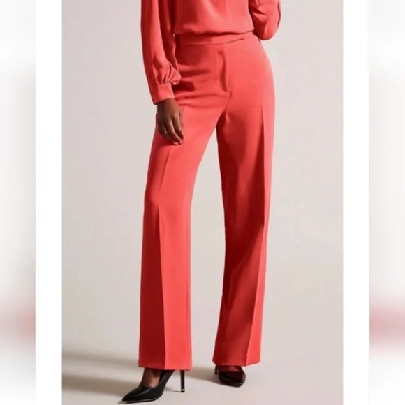 Ted Baker London Pants - NWT Ted Baker London Women's Sayakat Wide-Leg Crepe Trousers